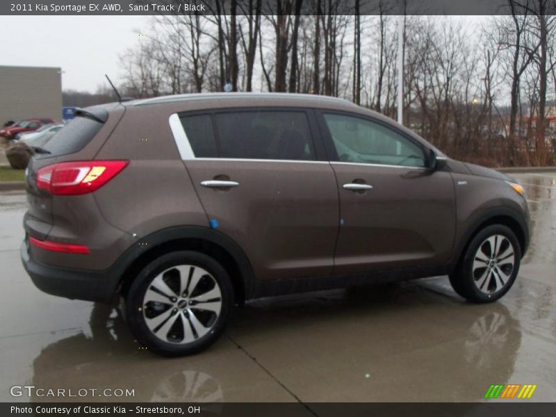 Sand Track / Black 2011 Kia Sportage EX AWD