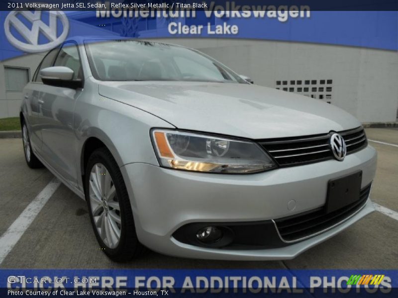 Reflex Silver Metallic / Titan Black 2011 Volkswagen Jetta SEL Sedan