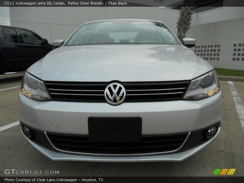 Reflex Silver Metallic / Titan Black 2011 Volkswagen Jetta SEL Sedan