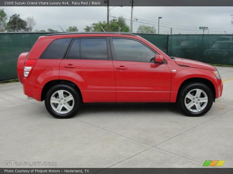 Racy Red / Black 2006 Suzuki Grand Vitara Luxury 4x4