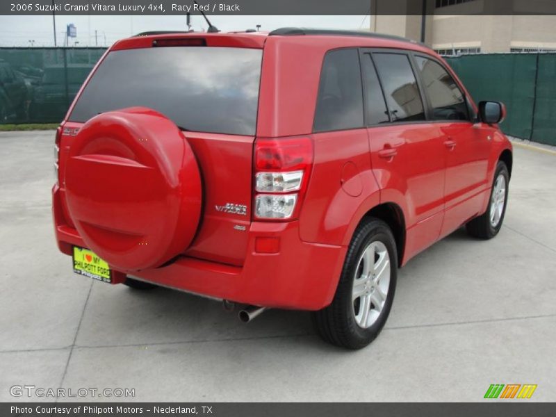 Racy Red / Black 2006 Suzuki Grand Vitara Luxury 4x4