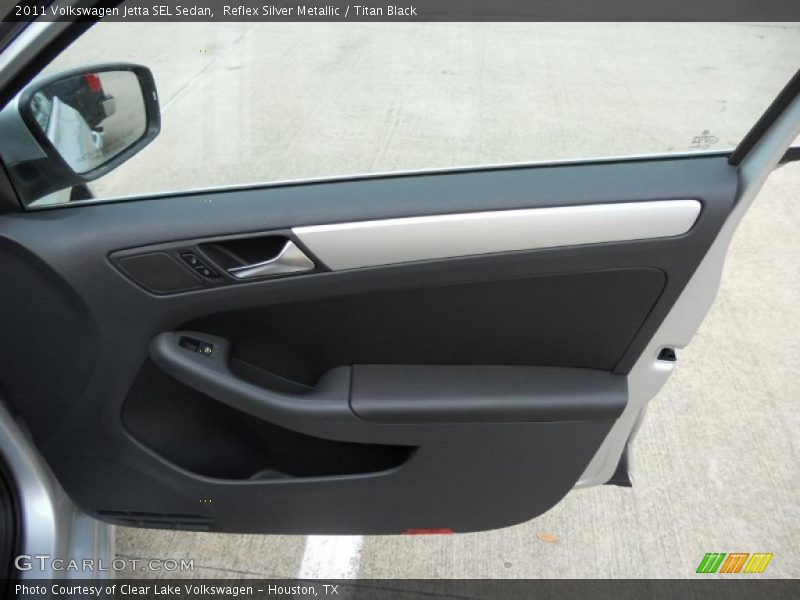 Reflex Silver Metallic / Titan Black 2011 Volkswagen Jetta SEL Sedan