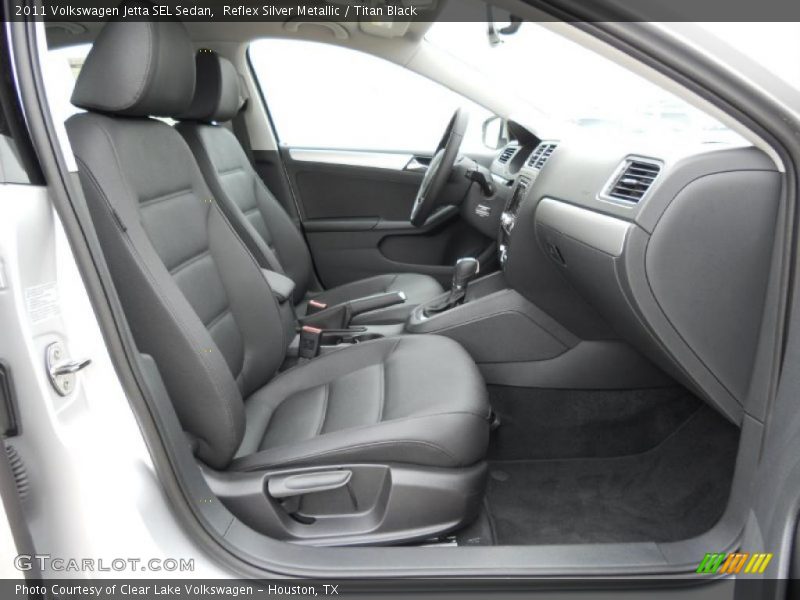 Reflex Silver Metallic / Titan Black 2011 Volkswagen Jetta SEL Sedan