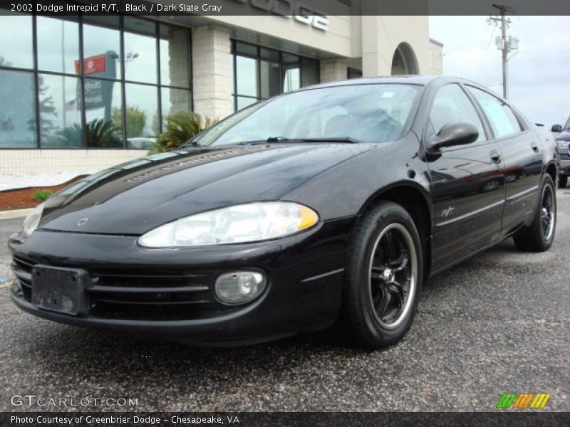 Black / Dark Slate Gray 2002 Dodge Intrepid R/T