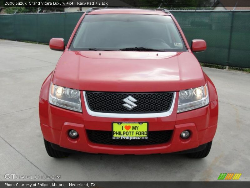 Racy Red / Black 2006 Suzuki Grand Vitara Luxury 4x4