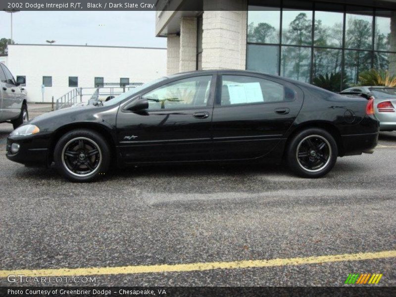 Black / Dark Slate Gray 2002 Dodge Intrepid R/T
