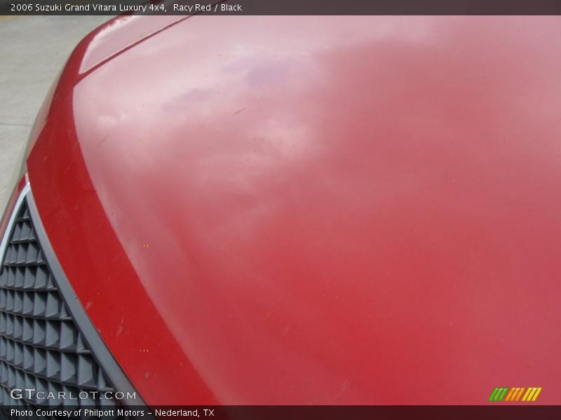 Racy Red / Black 2006 Suzuki Grand Vitara Luxury 4x4