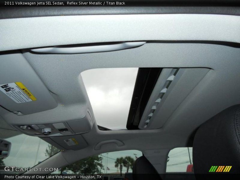 Reflex Silver Metallic / Titan Black 2011 Volkswagen Jetta SEL Sedan