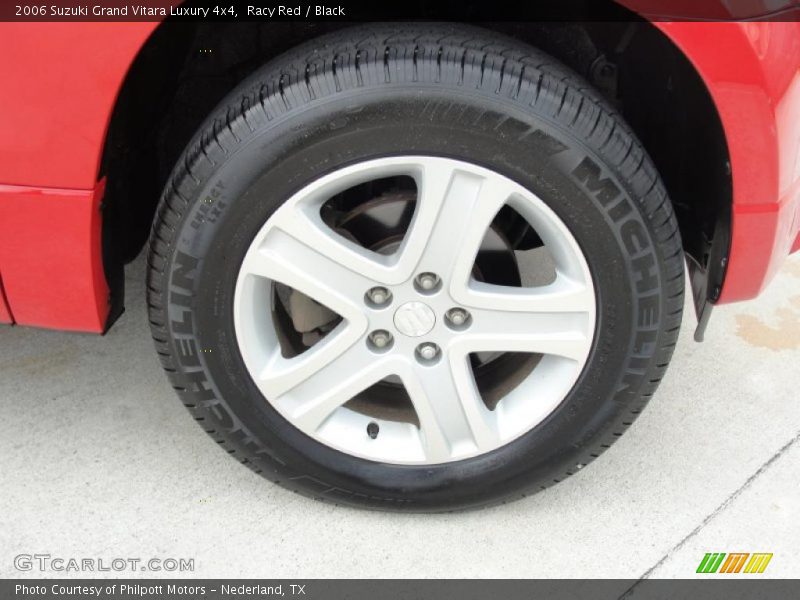 Racy Red / Black 2006 Suzuki Grand Vitara Luxury 4x4