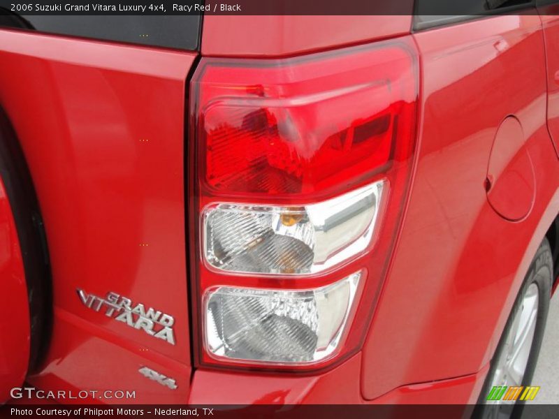 Racy Red / Black 2006 Suzuki Grand Vitara Luxury 4x4