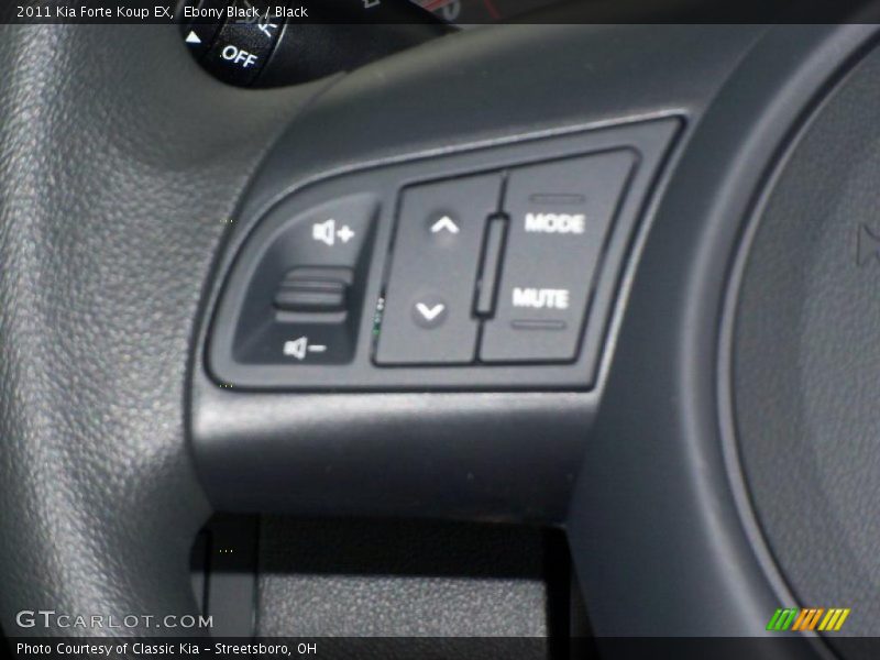 Ebony Black / Black 2011 Kia Forte Koup EX
