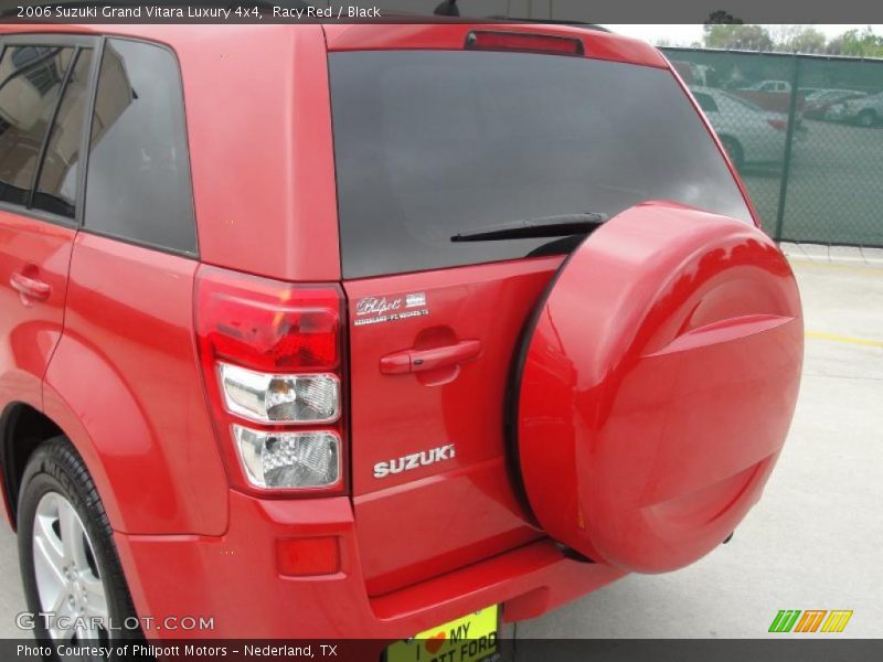 Racy Red / Black 2006 Suzuki Grand Vitara Luxury 4x4