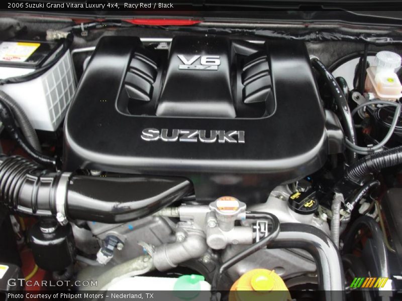 Racy Red / Black 2006 Suzuki Grand Vitara Luxury 4x4