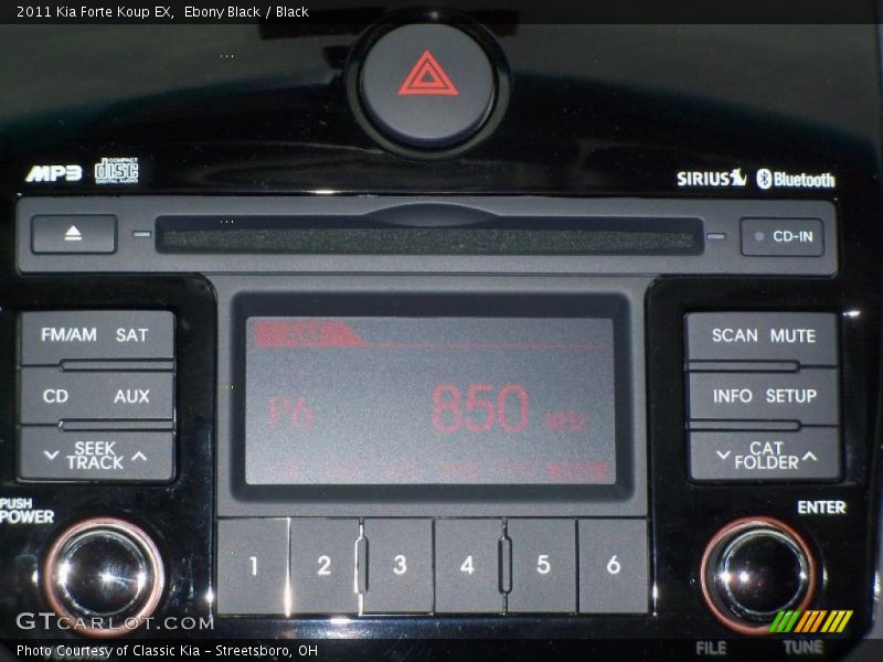 Ebony Black / Black 2011 Kia Forte Koup EX