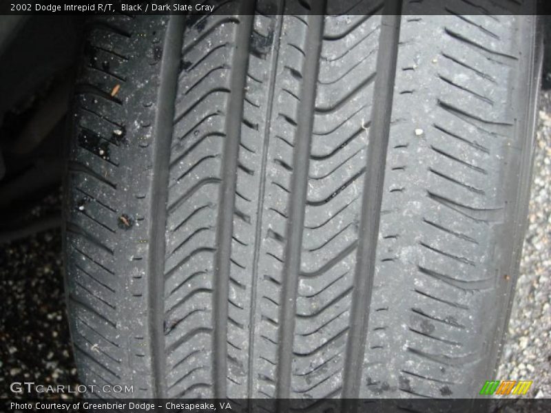 Black / Dark Slate Gray 2002 Dodge Intrepid R/T