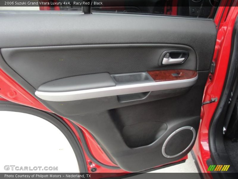 Racy Red / Black 2006 Suzuki Grand Vitara Luxury 4x4