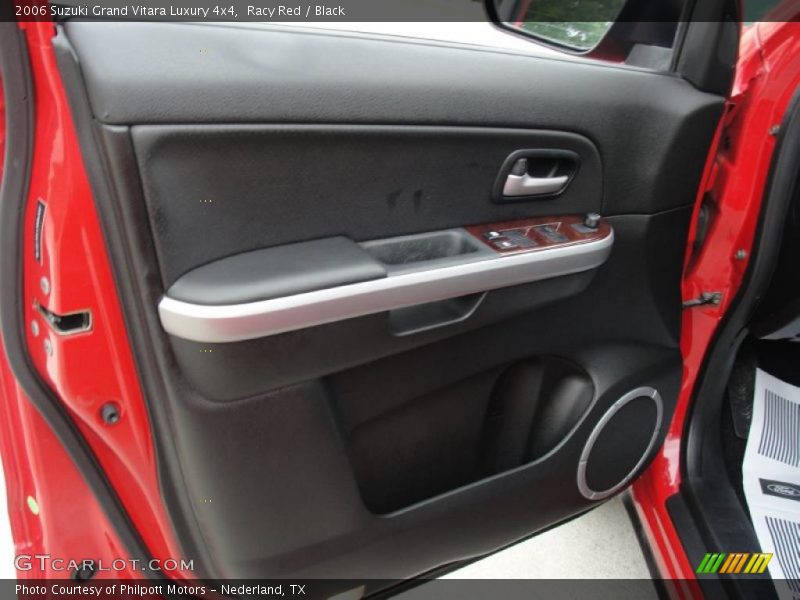 Racy Red / Black 2006 Suzuki Grand Vitara Luxury 4x4