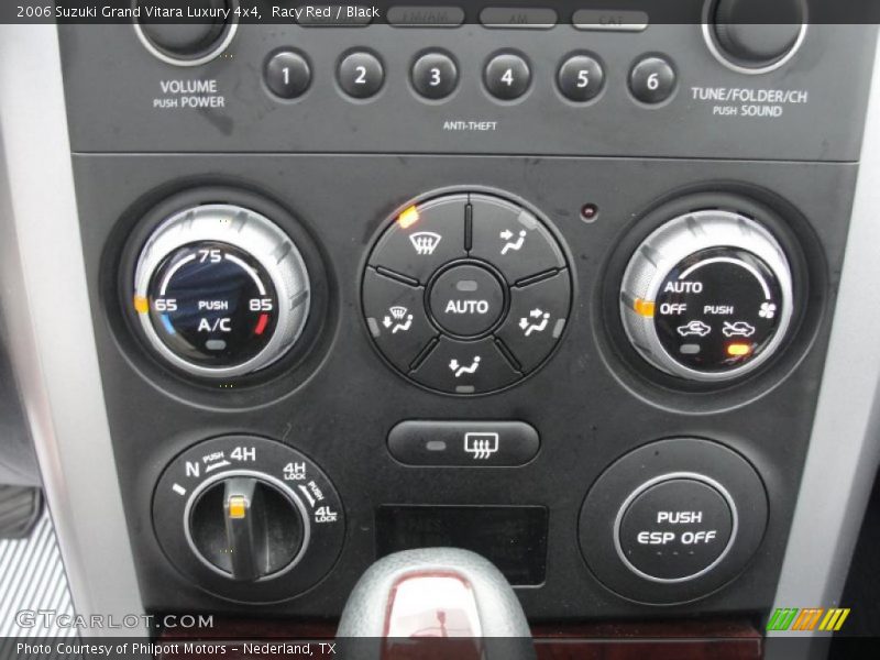 Racy Red / Black 2006 Suzuki Grand Vitara Luxury 4x4
