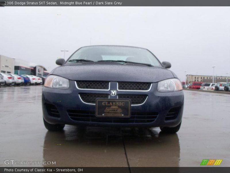 Midnight Blue Pearl / Dark Slate Grey 2006 Dodge Stratus SXT Sedan