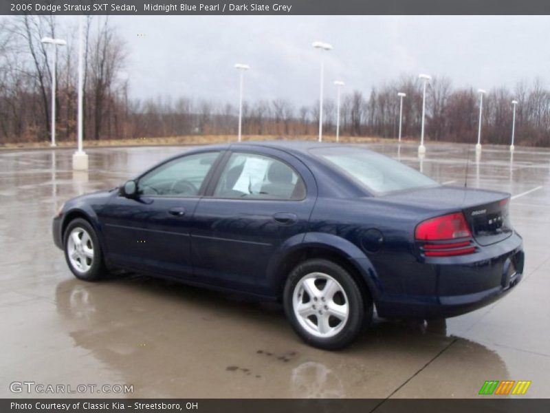 Midnight Blue Pearl / Dark Slate Grey 2006 Dodge Stratus SXT Sedan