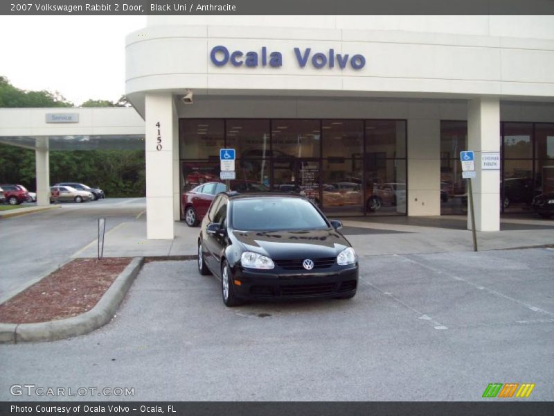 Black Uni / Anthracite 2007 Volkswagen Rabbit 2 Door