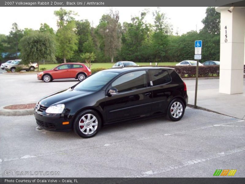 Black Uni / Anthracite 2007 Volkswagen Rabbit 2 Door