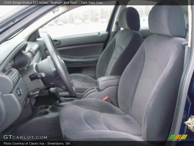 Midnight Blue Pearl / Dark Slate Grey 2006 Dodge Stratus SXT Sedan