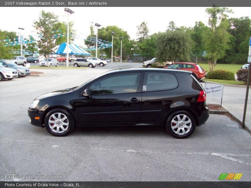 Black Uni / Anthracite 2007 Volkswagen Rabbit 2 Door