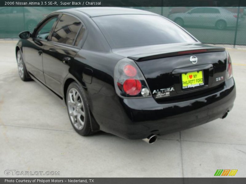 Super Black / Charcoal 2006 Nissan Altima 3.5 SE-R