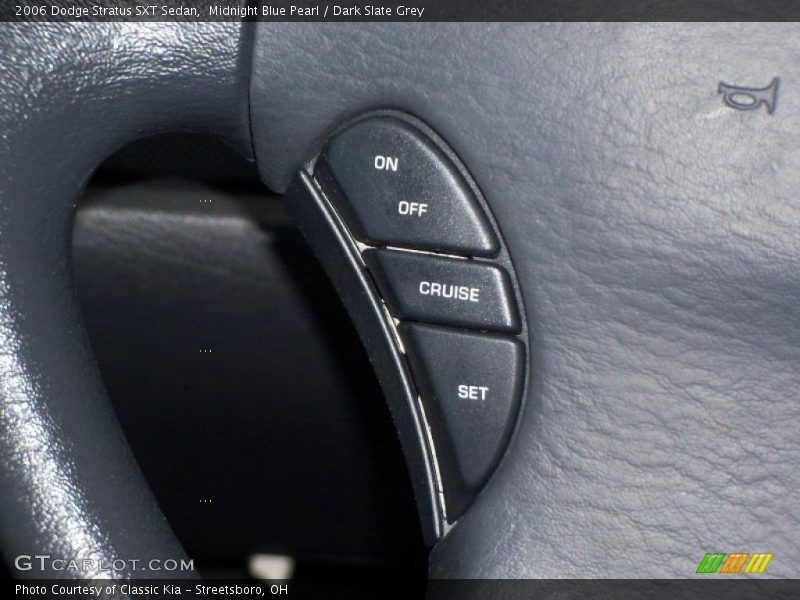 Midnight Blue Pearl / Dark Slate Grey 2006 Dodge Stratus SXT Sedan