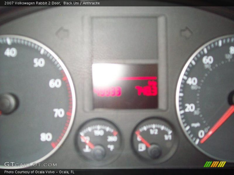 Black Uni / Anthracite 2007 Volkswagen Rabbit 2 Door