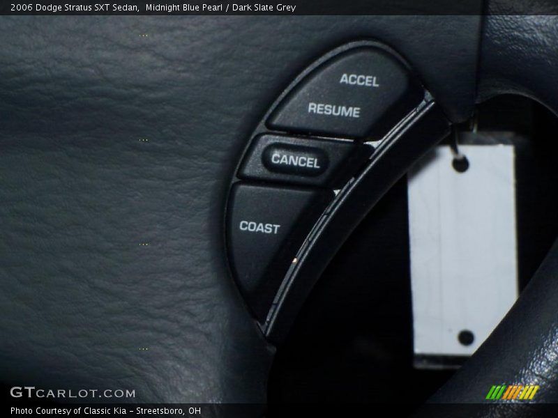 Midnight Blue Pearl / Dark Slate Grey 2006 Dodge Stratus SXT Sedan