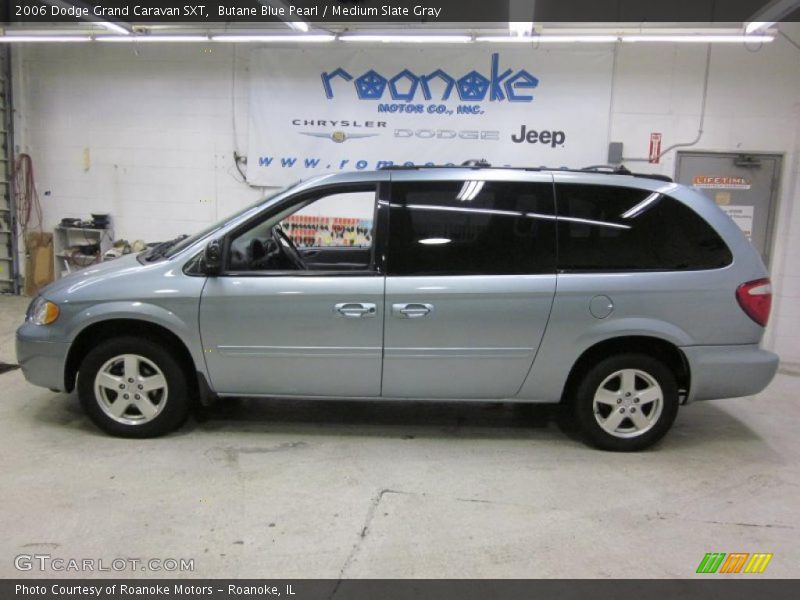 Butane Blue Pearl / Medium Slate Gray 2006 Dodge Grand Caravan SXT