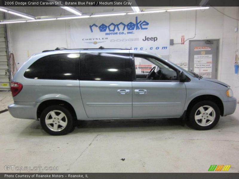 Butane Blue Pearl / Medium Slate Gray 2006 Dodge Grand Caravan SXT
