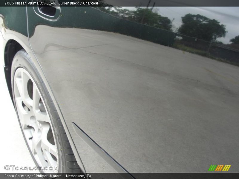 Super Black / Charcoal 2006 Nissan Altima 3.5 SE-R