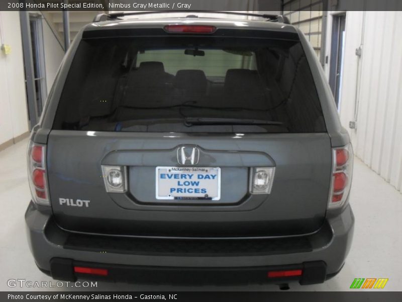 Nimbus Gray Metallic / Gray 2008 Honda Pilot Special Edition