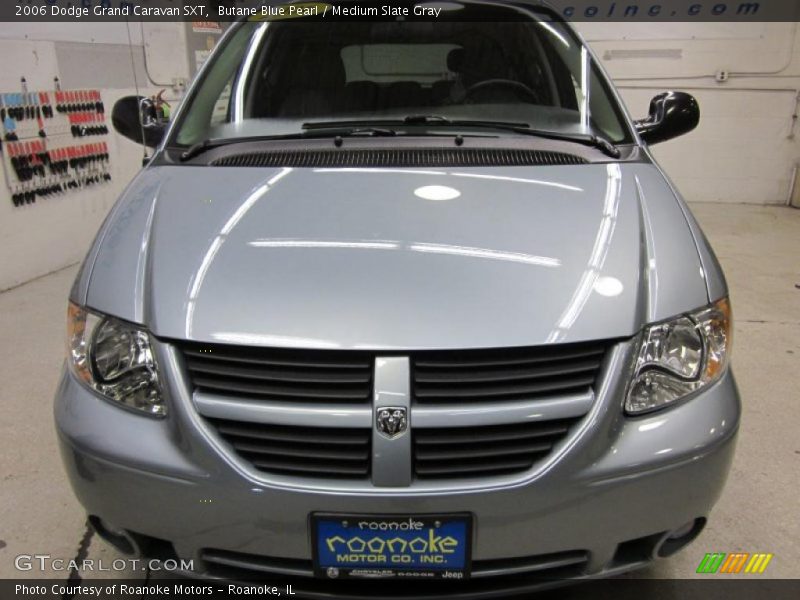 Butane Blue Pearl / Medium Slate Gray 2006 Dodge Grand Caravan SXT