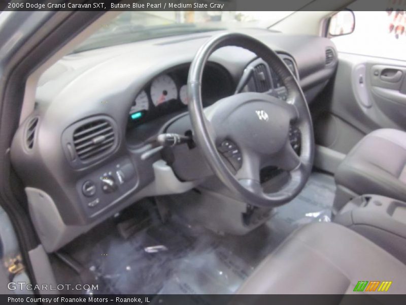 Butane Blue Pearl / Medium Slate Gray 2006 Dodge Grand Caravan SXT