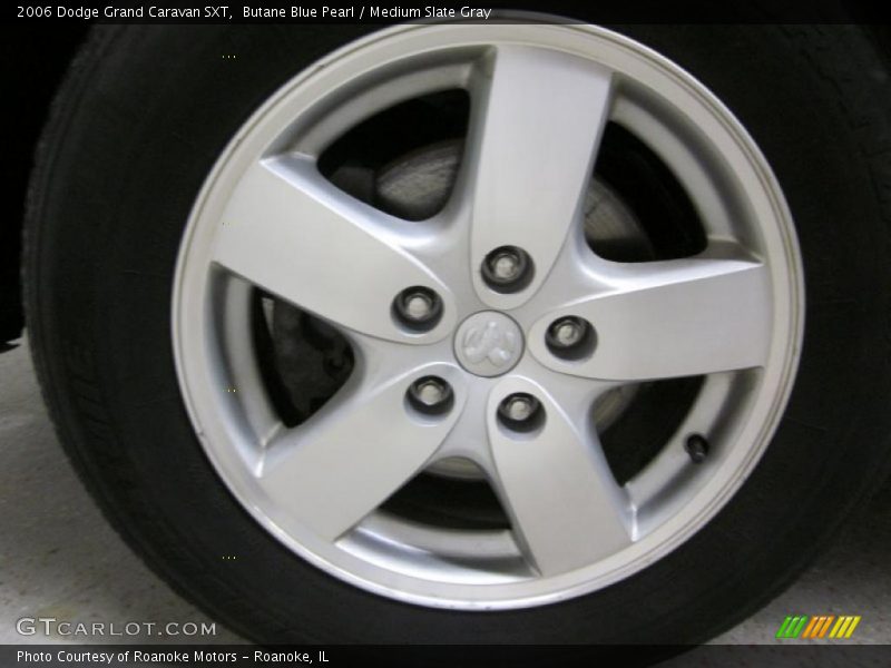 Butane Blue Pearl / Medium Slate Gray 2006 Dodge Grand Caravan SXT