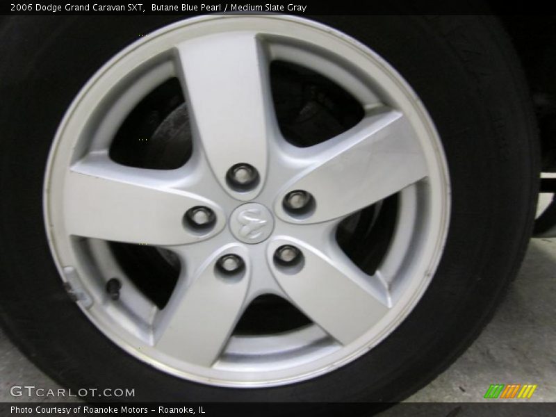 Butane Blue Pearl / Medium Slate Gray 2006 Dodge Grand Caravan SXT