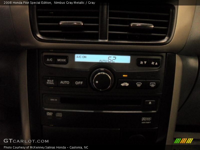 Nimbus Gray Metallic / Gray 2008 Honda Pilot Special Edition