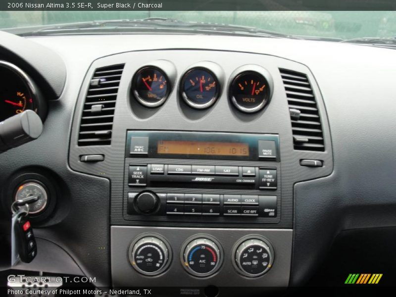 Super Black / Charcoal 2006 Nissan Altima 3.5 SE-R