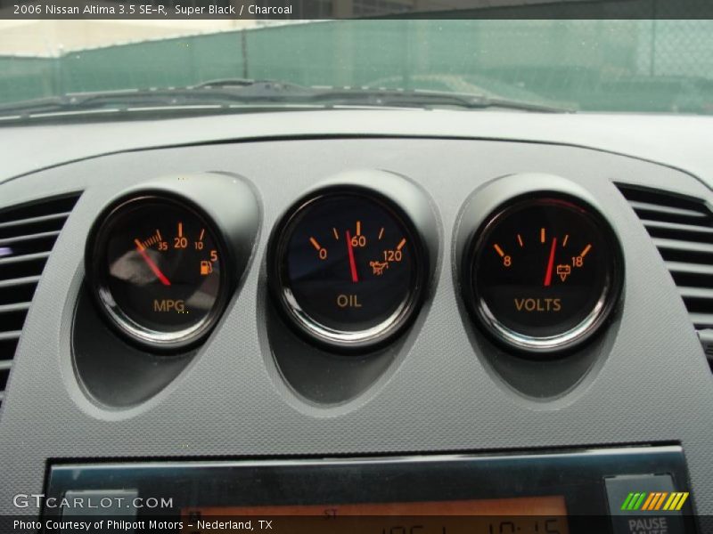 Super Black / Charcoal 2006 Nissan Altima 3.5 SE-R
