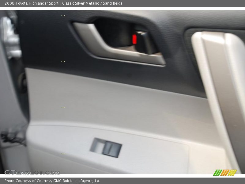 Classic Silver Metallic / Sand Beige 2008 Toyota Highlander Sport