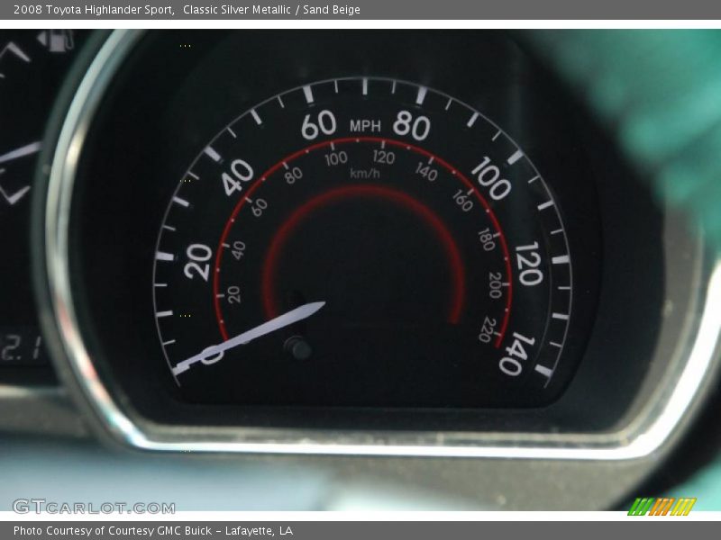Classic Silver Metallic / Sand Beige 2008 Toyota Highlander Sport