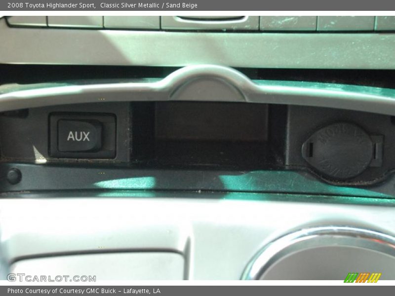 Classic Silver Metallic / Sand Beige 2008 Toyota Highlander Sport