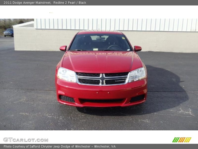 Redline 2 Pearl / Black 2011 Dodge Avenger Mainstreet