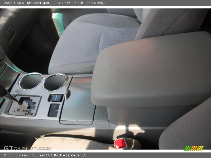 Classic Silver Metallic / Sand Beige 2008 Toyota Highlander Sport