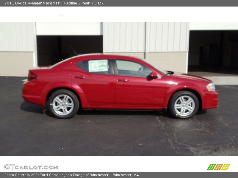 Redline 2 Pearl / Black 2011 Dodge Avenger Mainstreet