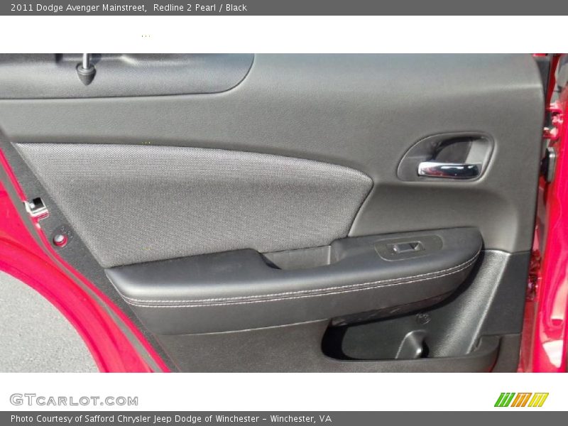 Redline 2 Pearl / Black 2011 Dodge Avenger Mainstreet